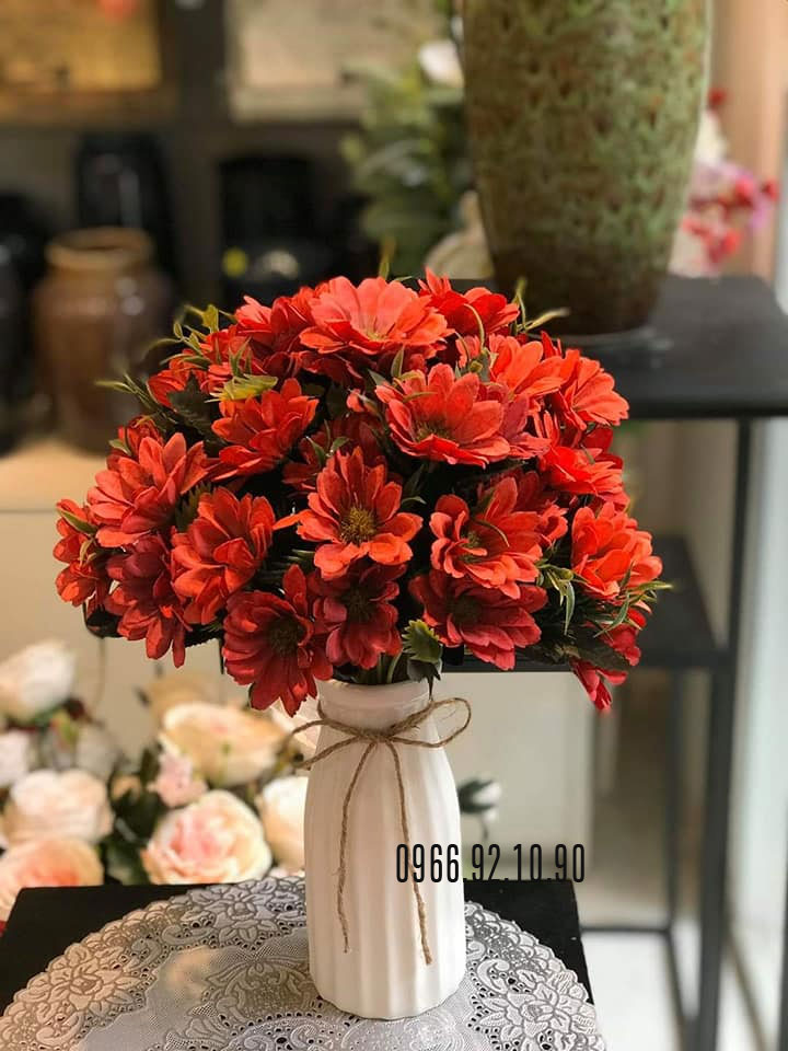 Lọ hoa dáng chai sọc đủ màu. ( Giá báo cho 1 bình )